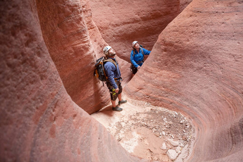 The Cathedral Room in Unnamed Canyon.